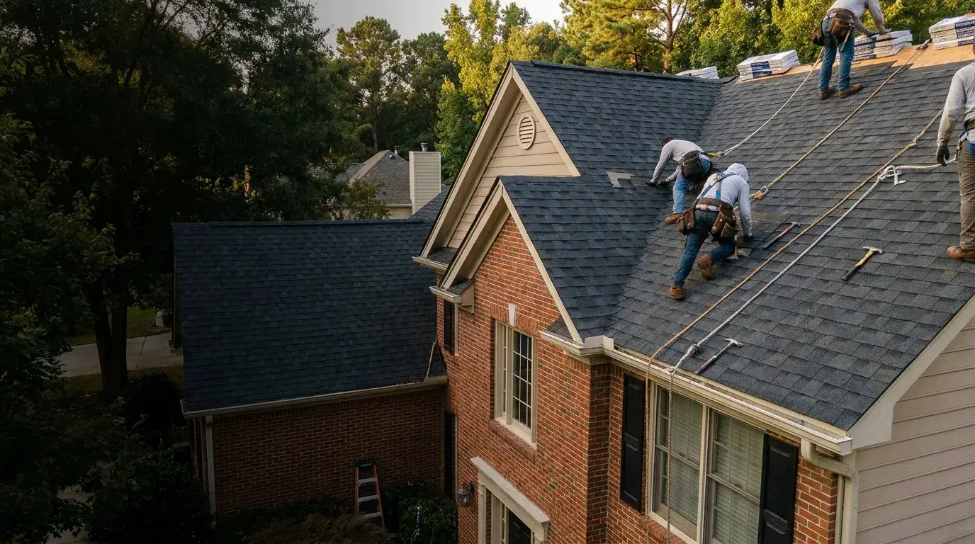 Roof replacement system by Kaliber Roofing